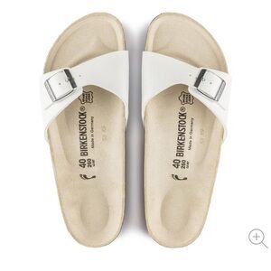 Birkenstock White Madrid size 40